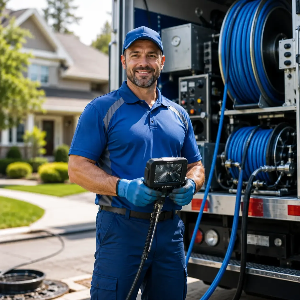 Local outdoor drain cleaning specialists in Conover, WI